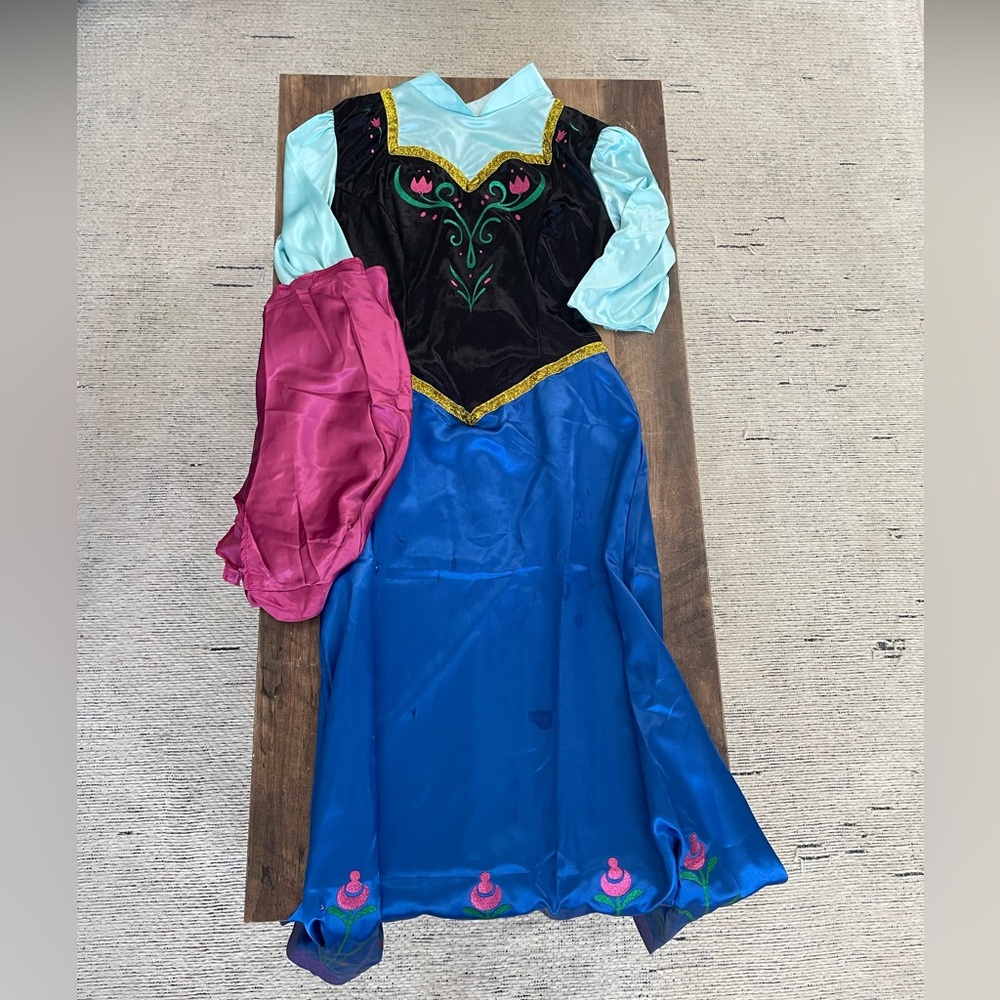 Disney Princess Anna Costume - Blue and Black